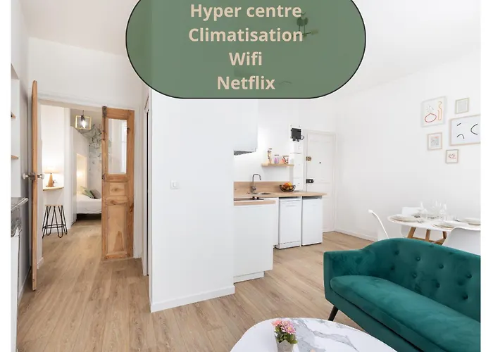 Votre Nid Douillet*Hyper Centre*Netflix/Wifi/Clim